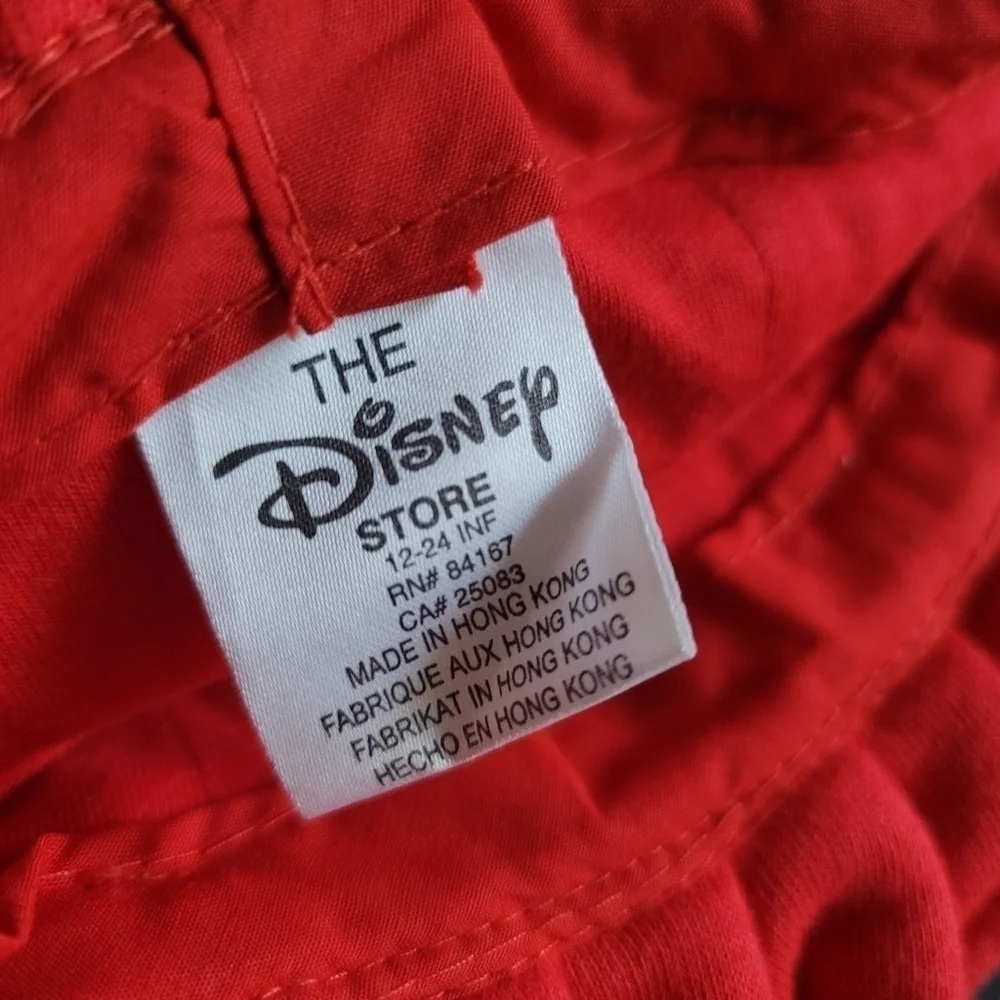 VTG Disney Red 101‎ Dalmatians Ruffle Hat